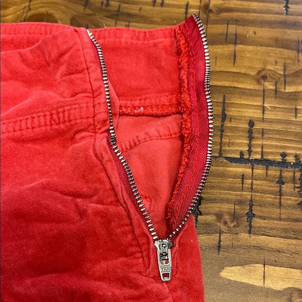 FP Movement by Free People Red Corduroy Pants - Picture 2 of 4